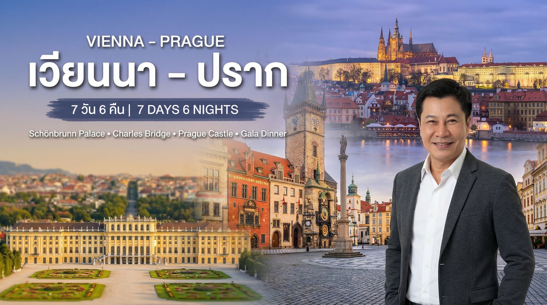 เวียนนา ปราก 7 วัน 6 คืน | Vienna Prague 7D6N Incentive Europe